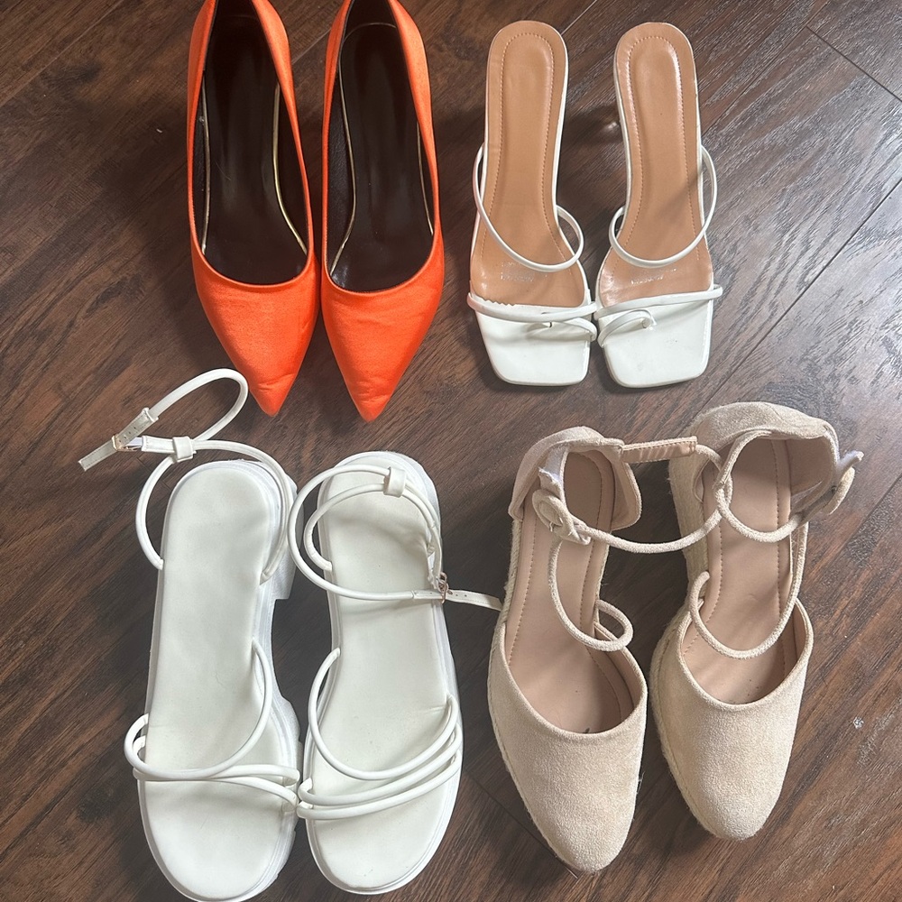 Summer shoe bundle SheIn